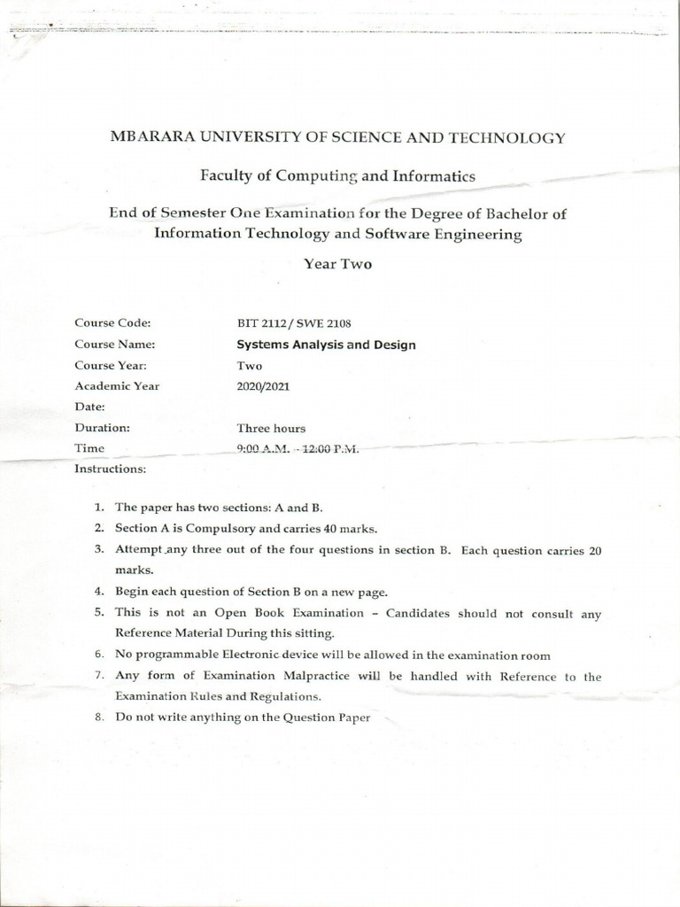 End of Sem 2020 - 2021 | PDF