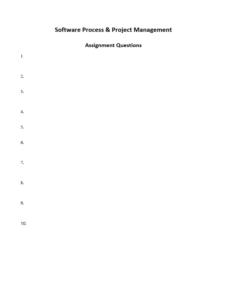 Software Project Management Insights | PDF