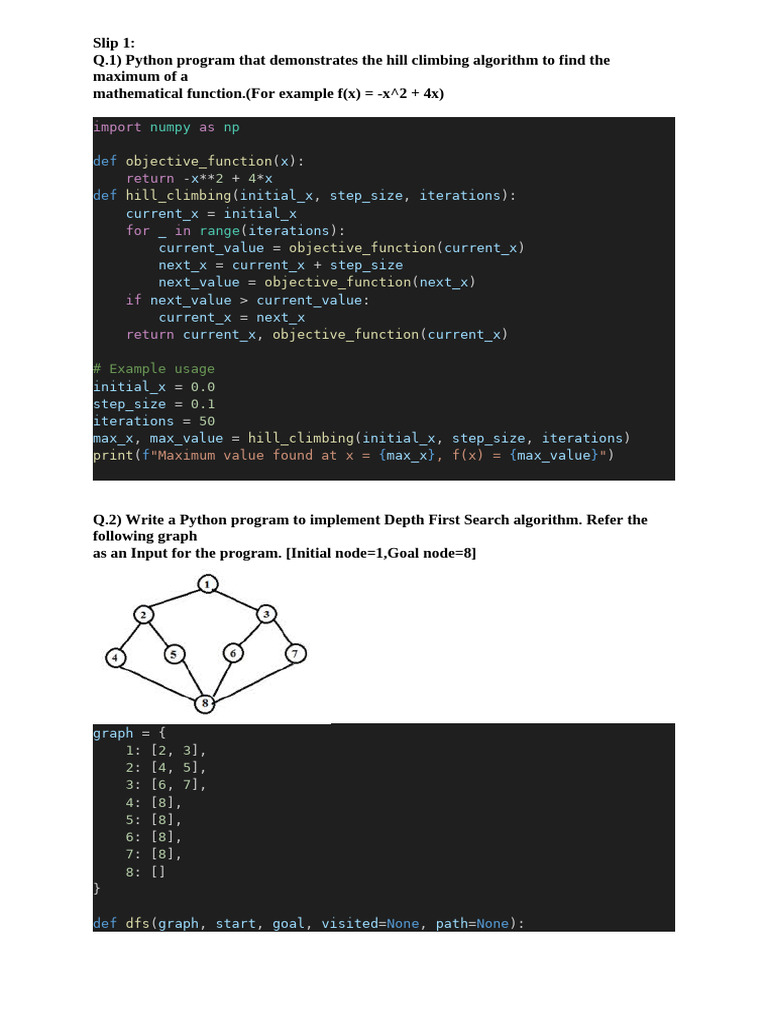 Python Algorithms: DFS, BFS, and More | PDF | Mathematical Relations ...