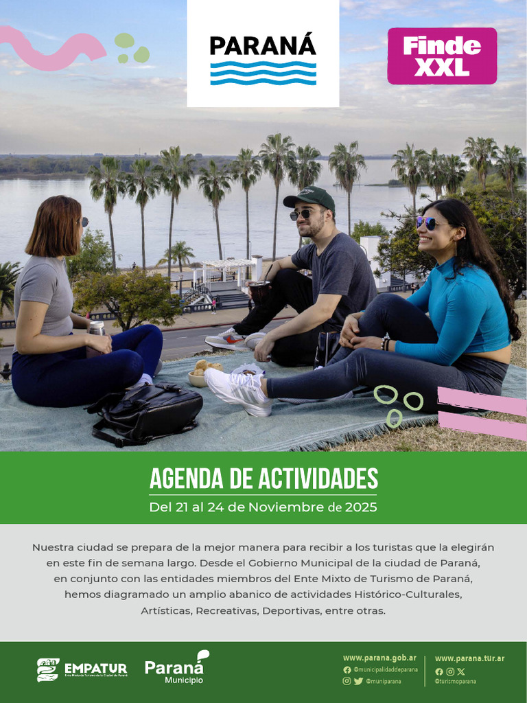 Actividades en Paraná: Fin de semana largo | PDF | Turismo