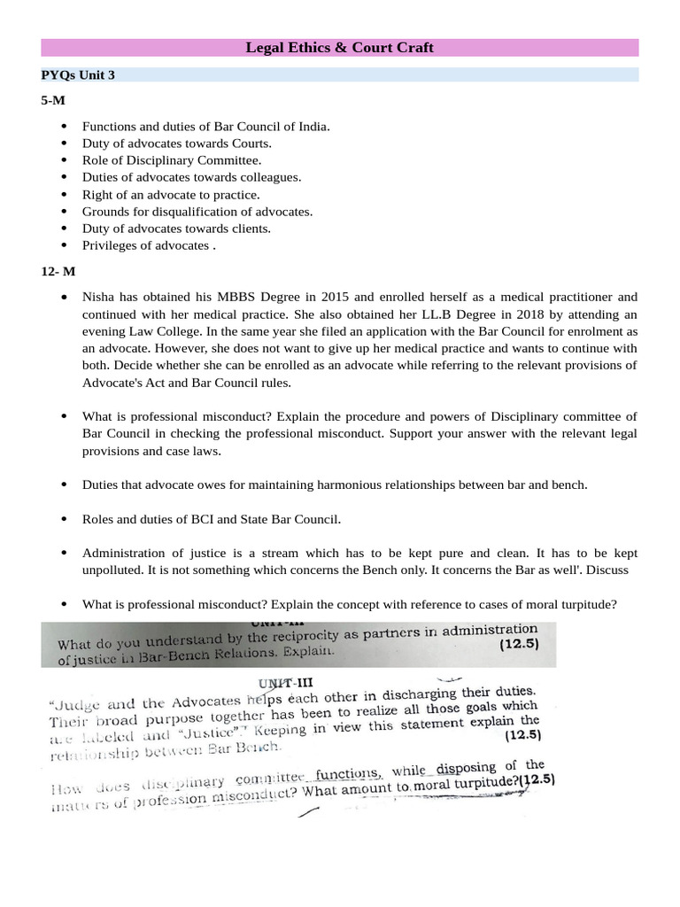 Legal Ethics and Advocate Duties Overview | PDF | Advocate | Lawyer