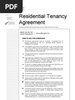 Residential Tenancy Agreement