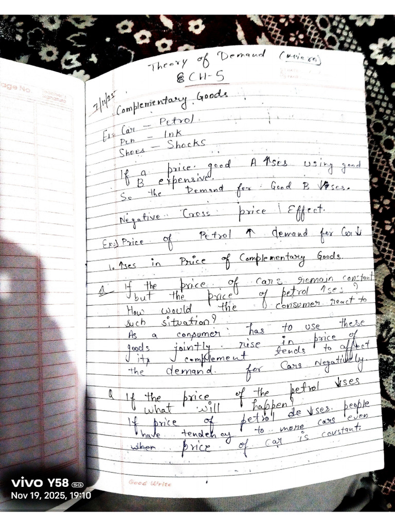 Class Notes 3 | PDF
