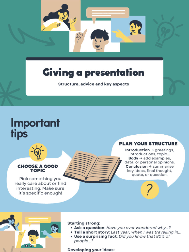 b2.2 Giving A Presentation | PDF