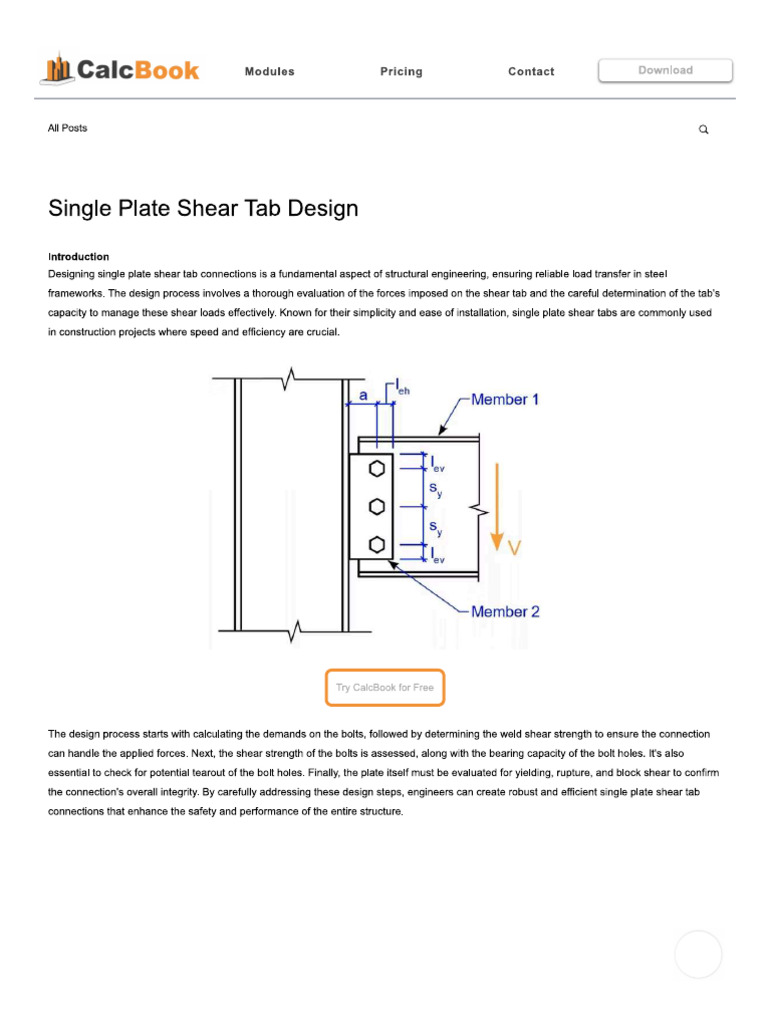 Bolted Connection Important 02 | PDF