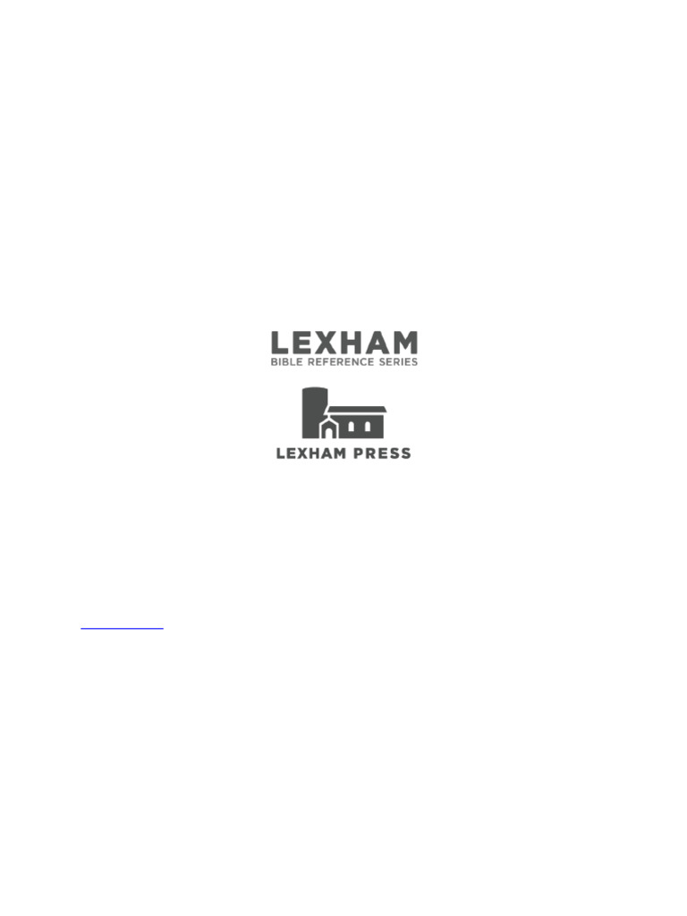Lexham Theology Glossary Overview | PDF | Bible | Covenant Theology
