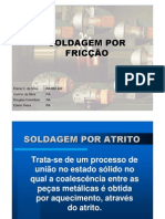 Soldagem por fricção