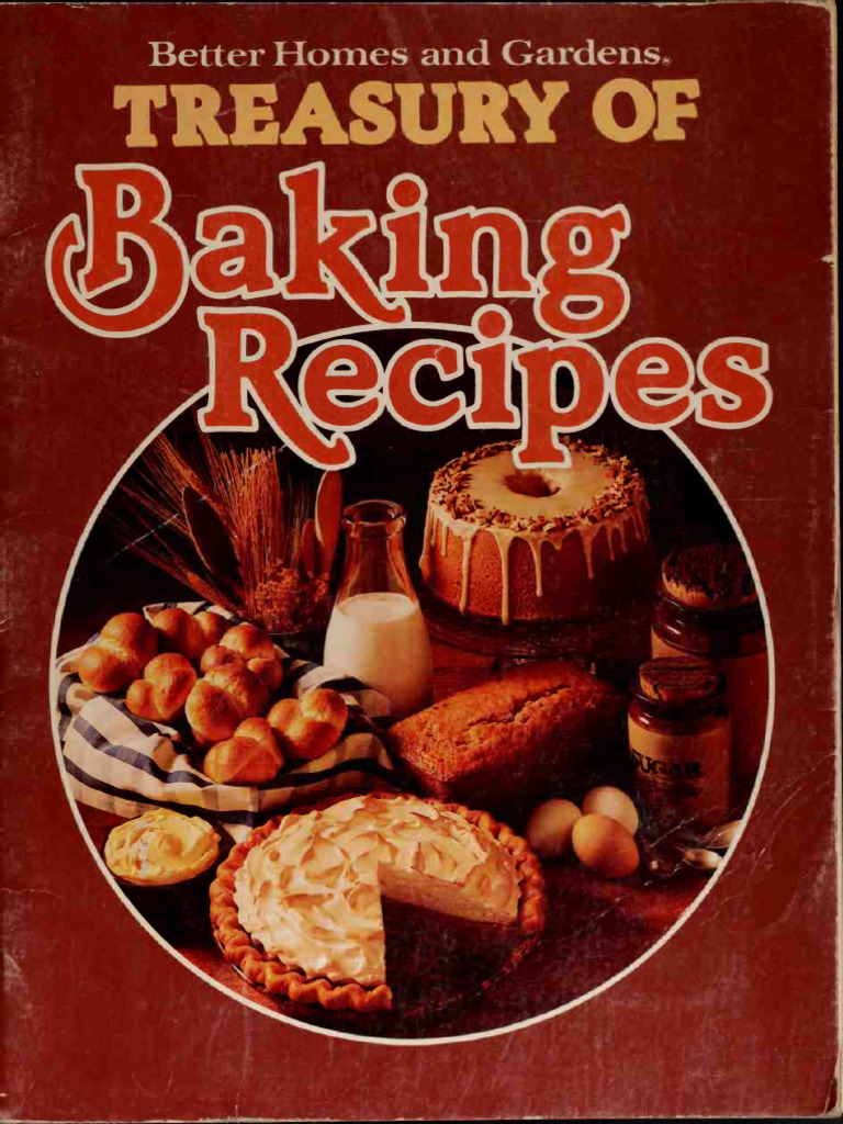Treasury of Baking Recipes | PDF | Cakes | Teaspoon