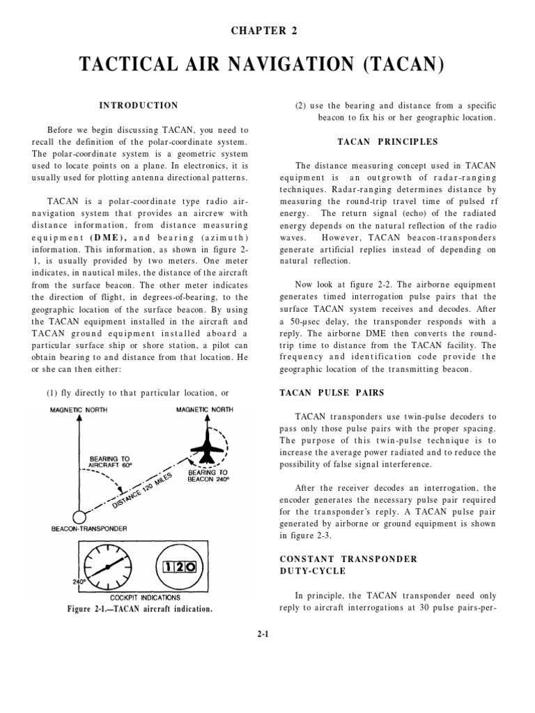Tacan | Download Free PDF | Antenna (Radio) | Radio Technology