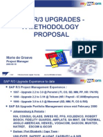 Sap R/3 Upgrades - A Methodology Proposal: Marie de Graeve