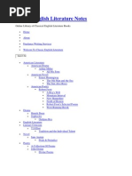Download Classic English Literature Notes by Syarifah Semende Skm SN95143665 doc pdf
