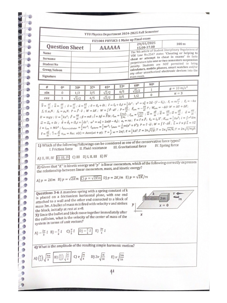 Question Sheet | PDF
