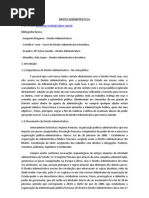 DIREITO ADMINISTRATIVO I