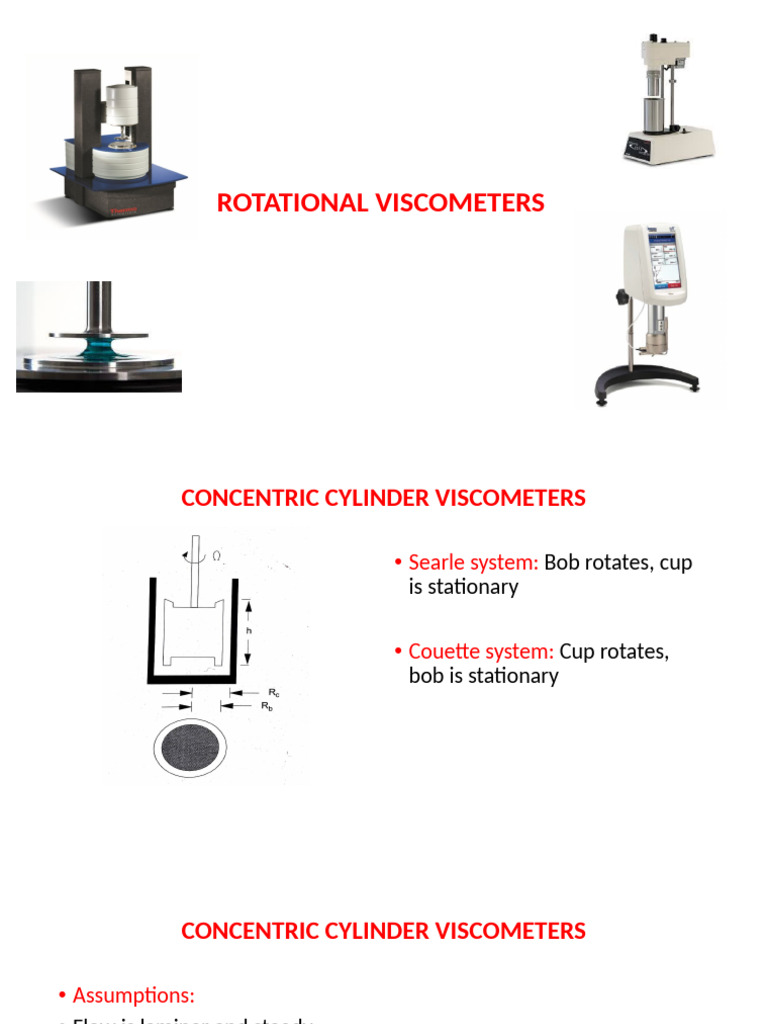 Understanding Rotational Viscometers | PDF | Viscosity | Classical ...
