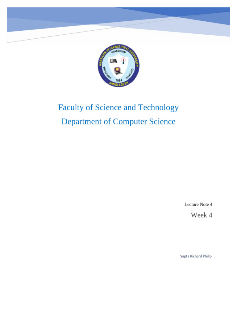 WT Lecture Notes 04 | PDF | Php | Computer File