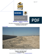 CBR PLUS proyecto SEDENA Frontera Coahuila