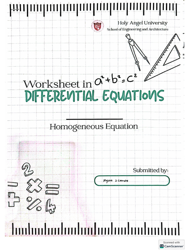 Homogenous Equation | PDF