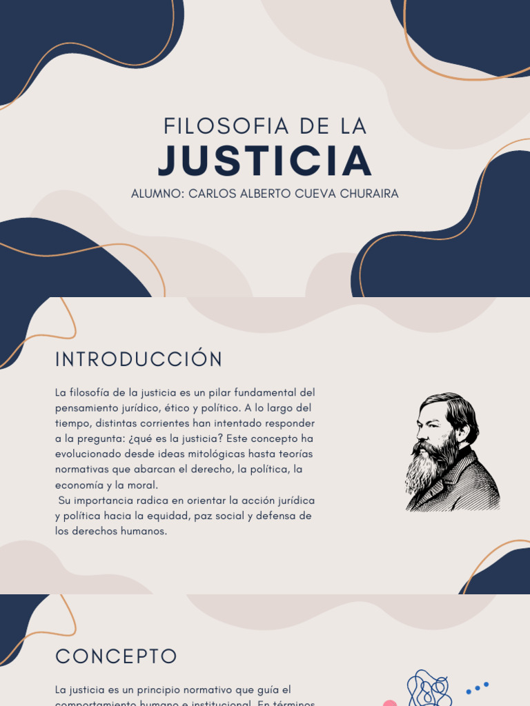 Filosofía de la Justicia: Conceptos Clave | PDF | Justicia | Crimen y ...