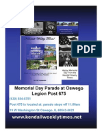Mem Day Kendall Weekly Times