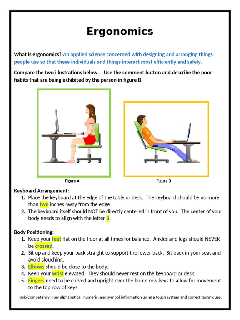 2 Ergonomics Notes | PDF