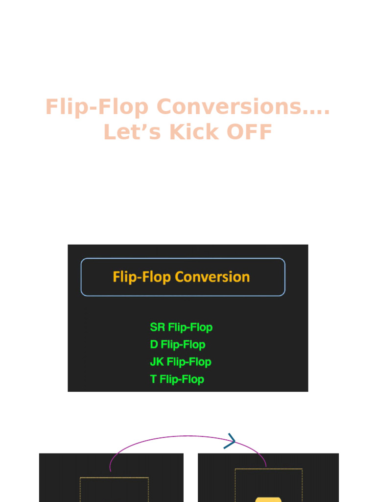 Flip Flop Converstion | PDF