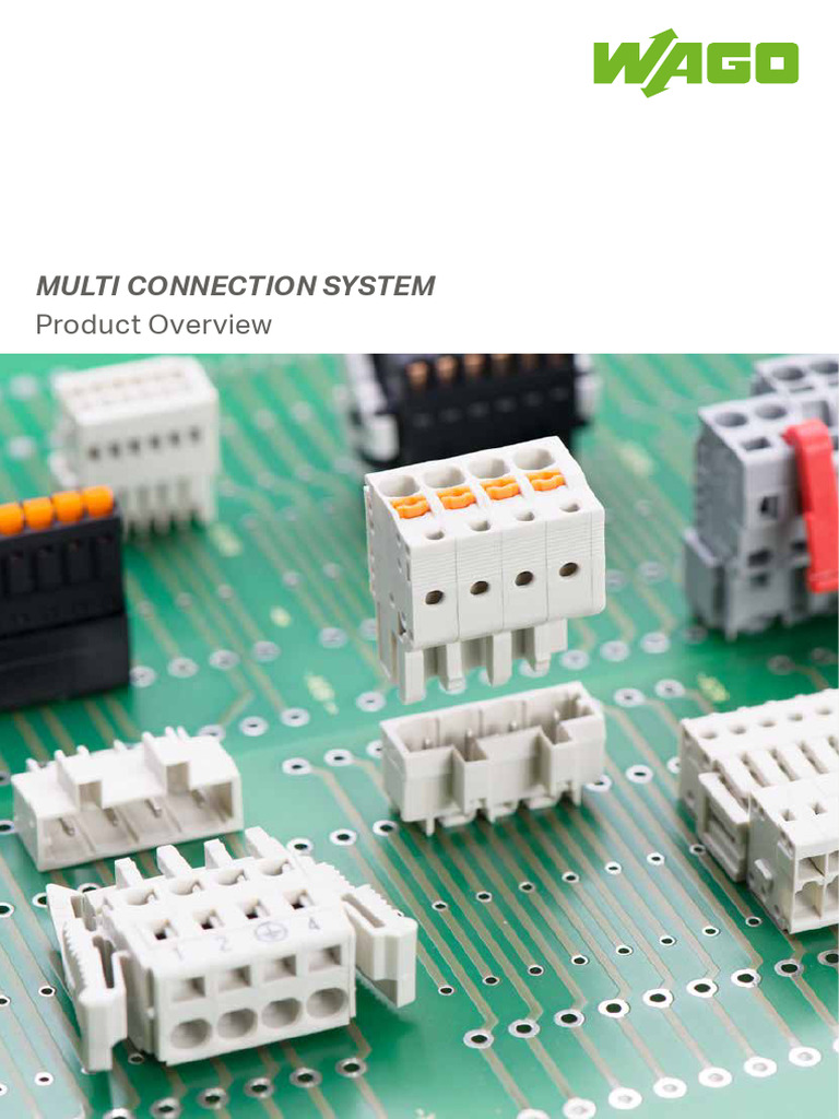 Multi Connection System Overview | PDF | Electrical Connector ...