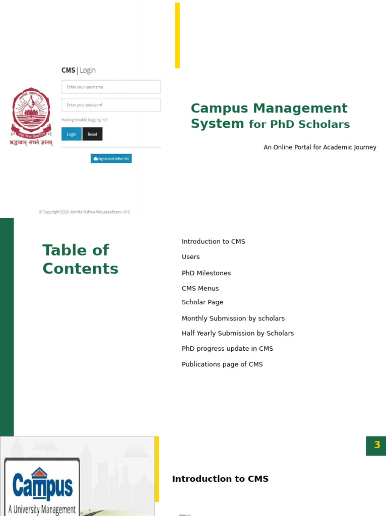PhD Campus Management System Guide | PDF | Thesis | Doctor Of Philosophy