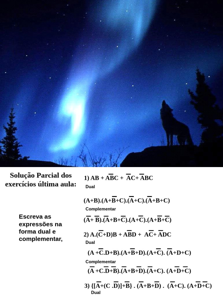 Aula 05 e 06 Unif Nand Nor Teo Simplif | PDF | Álgebra | Lógica matemática