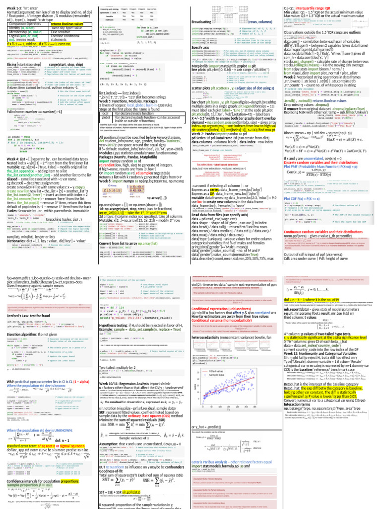 Python Programming Concepts Overview | PDF | Computer Programming ...