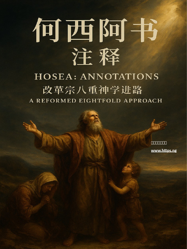何西阿书注释改革宗八重神学进路| PDF, image size:768x1024