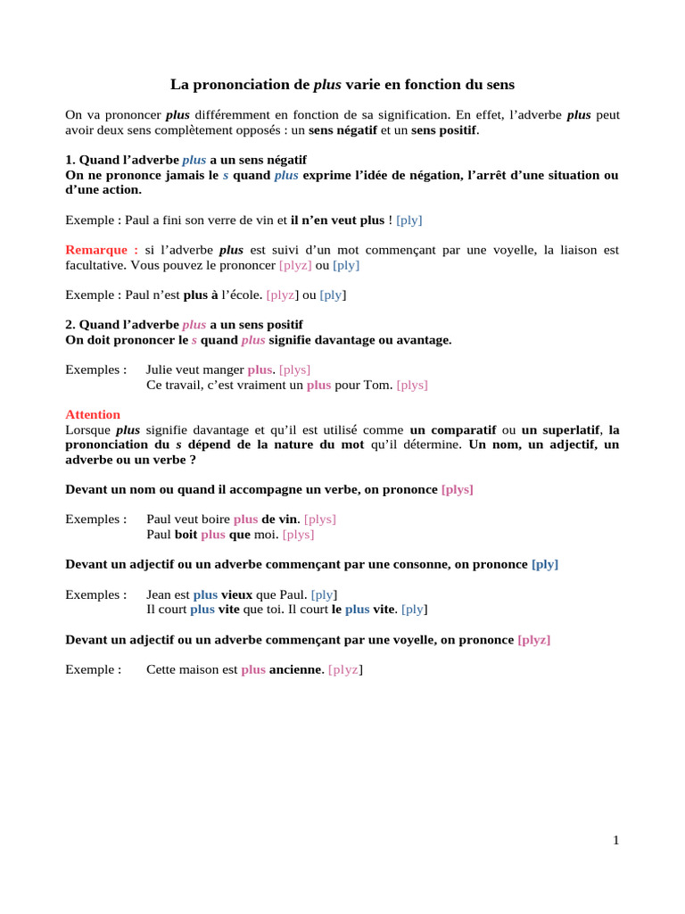Prononciation de 
