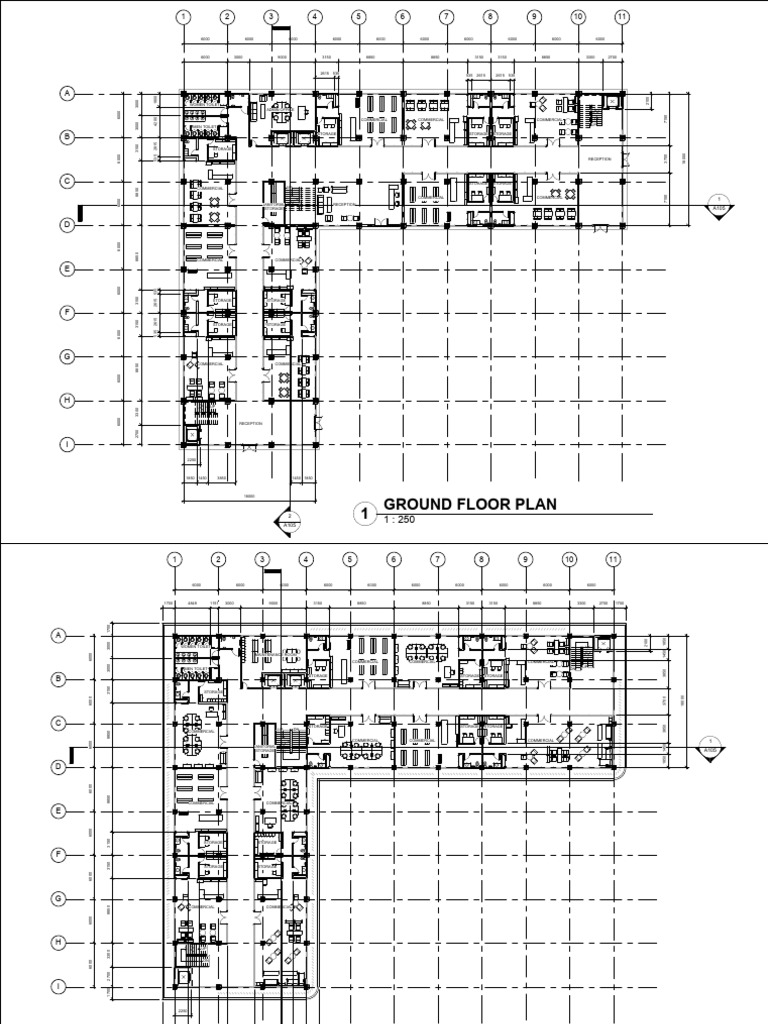 Drawings_ L-shaped Mixed Use Building | PDF | Home