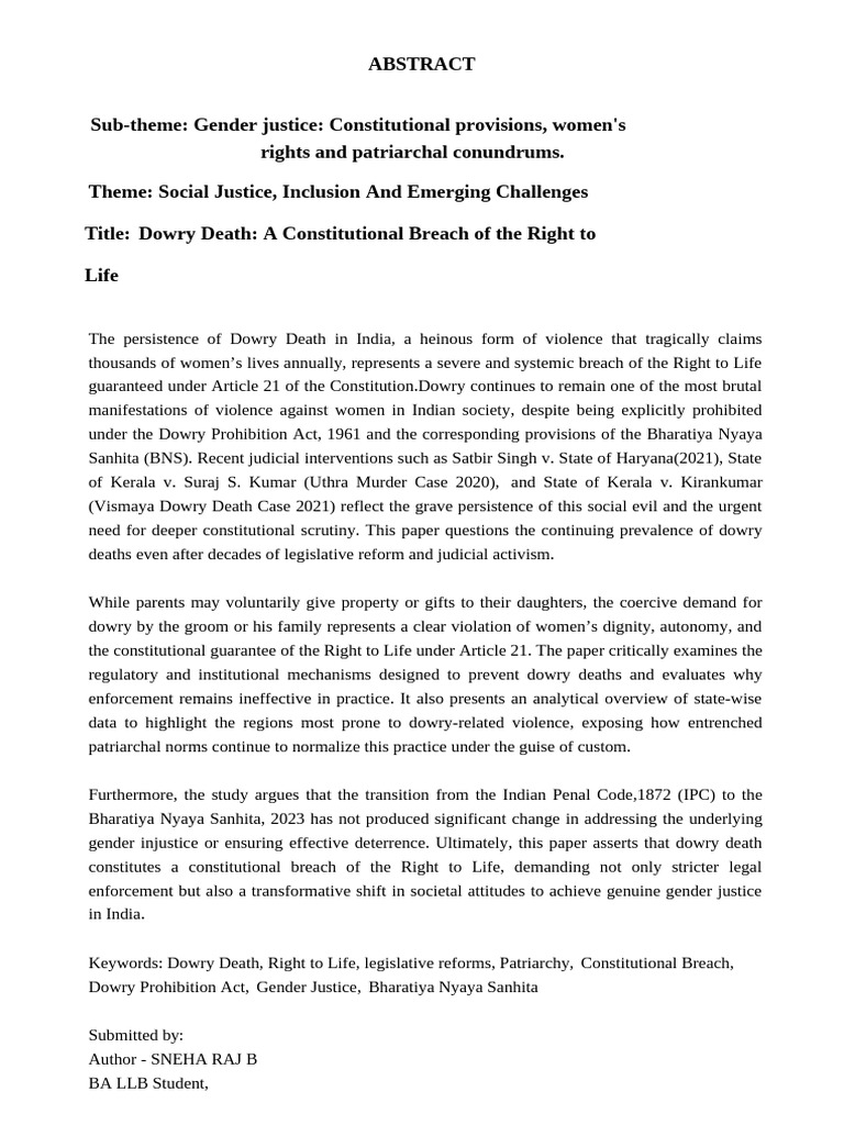 Abstract 12 | PDF | Gender Equality | Gender Studies