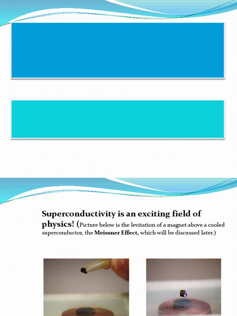 Understanding Superconductivity Basics | PDF | Superconductivity ...