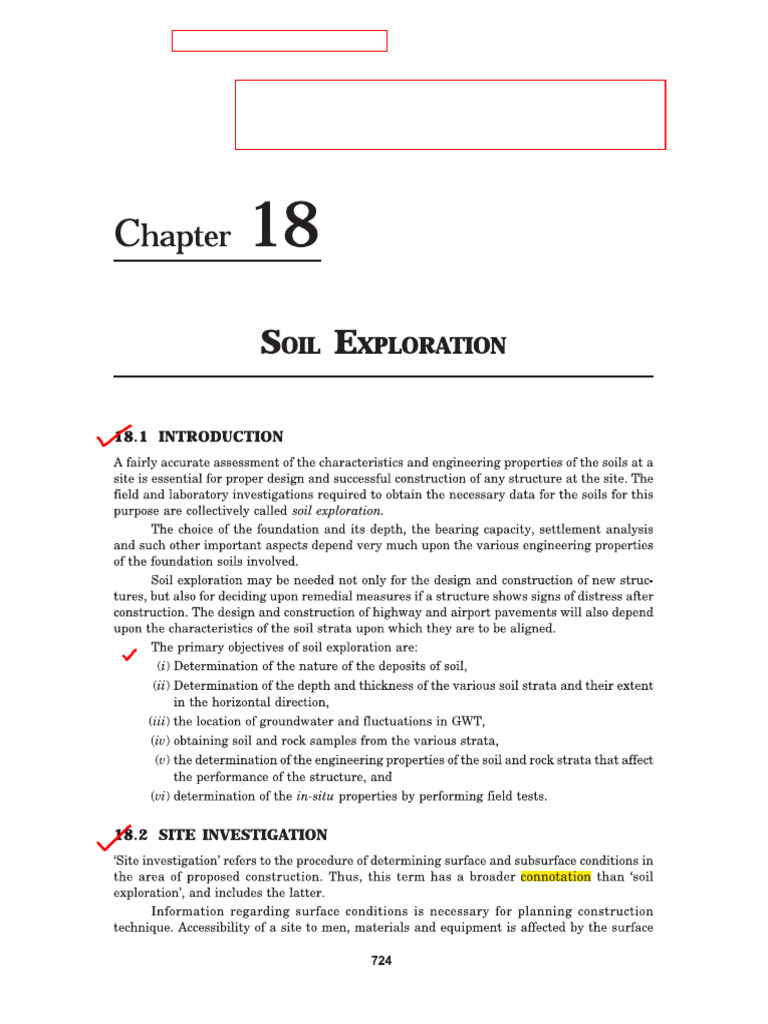 Module - Soil Exploration | PDF