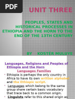 Agew People: History and Culture | PDF | Ethiopia