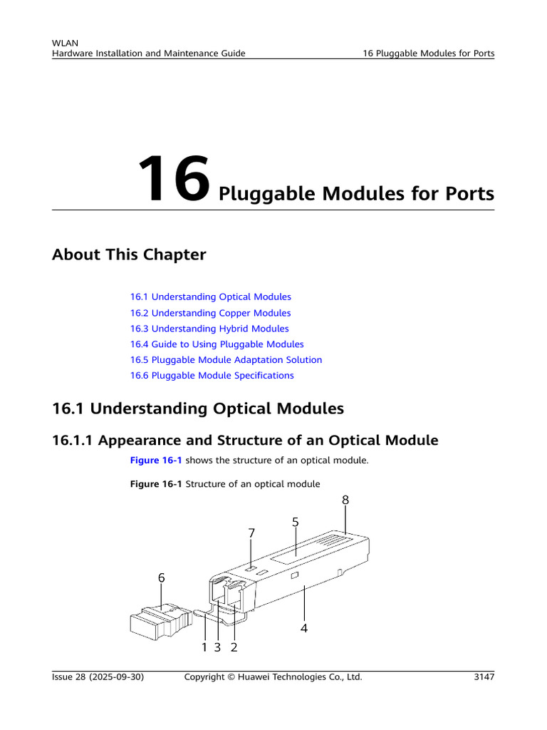 Guide to Pluggable Modules for Ports | PDF | Wavelength Division ...