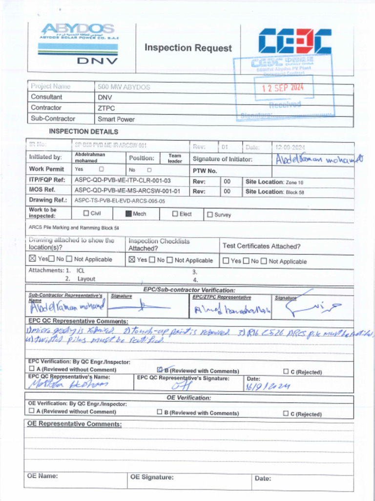 Sp b58 Pvb Me Ir Arcsw 001 01 | PDF