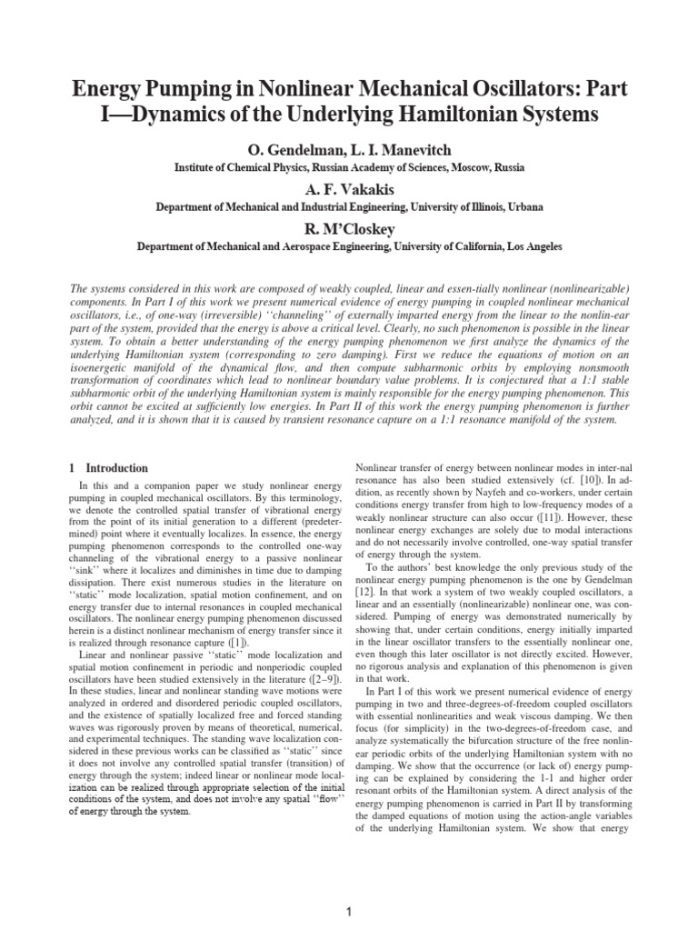 Gen Delman 2001 | PDF | Resonance | Oscillation