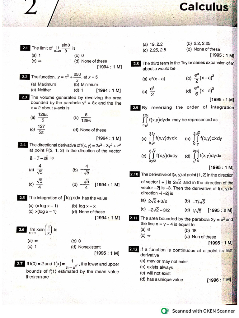 2 Calc | PDF