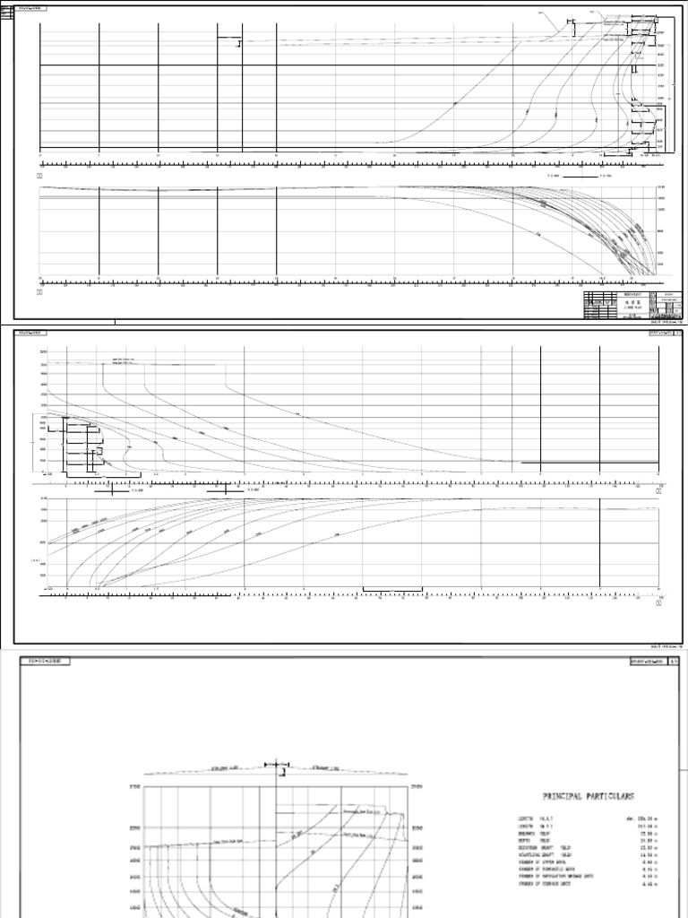 HP3007-050-003 Lines Plan | PDF
