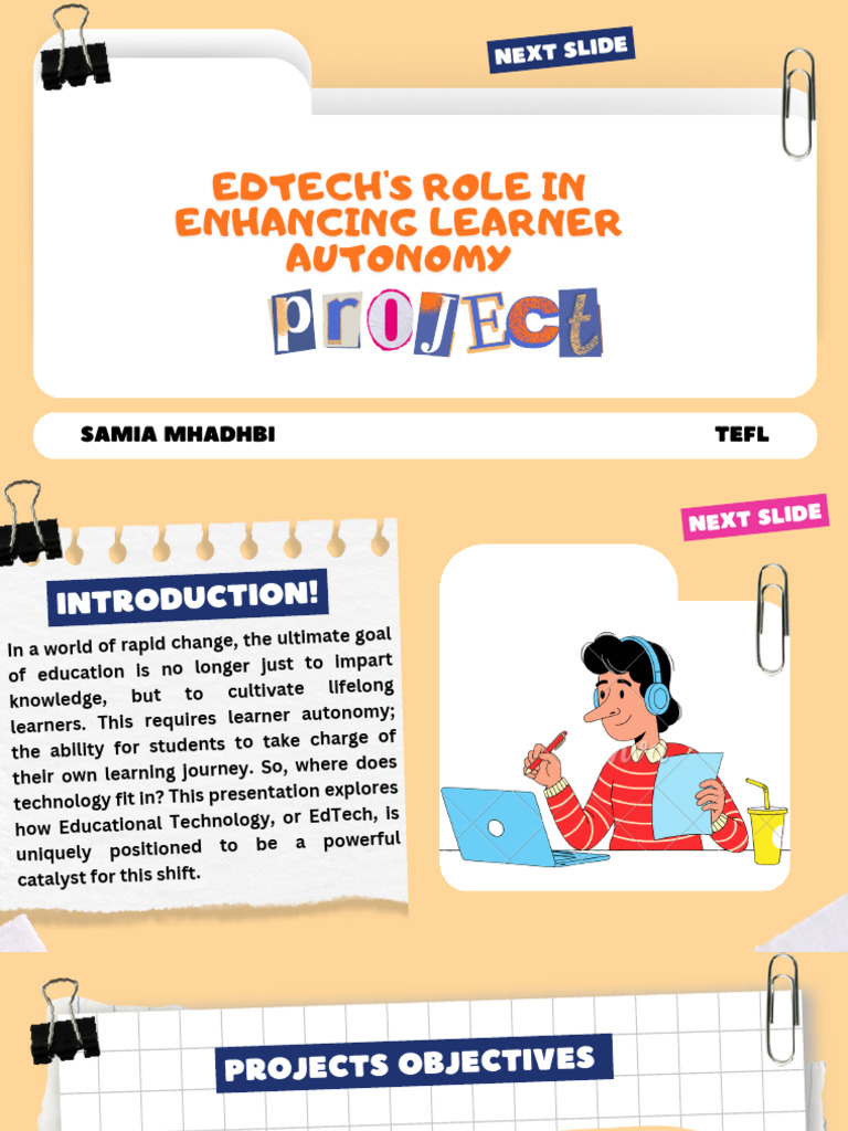 Edtechs Role in Enhancing Learners Autonomy | PDF | Educational ...