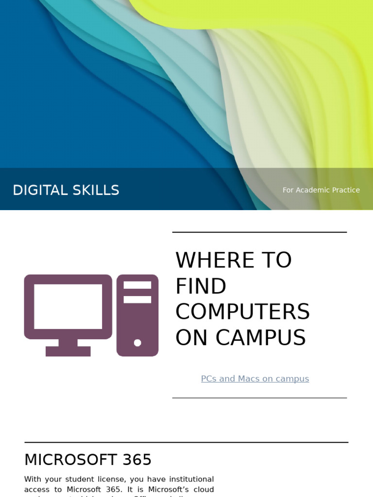Essential Digital Skills for Students | PDF | Microsoft Office ...