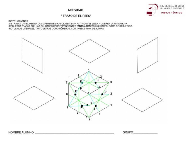 Cubo de Elipses | PDF