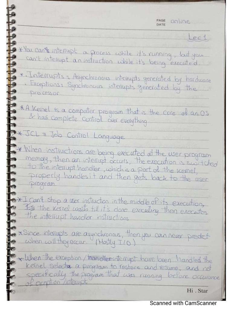 OS Notes | PDF