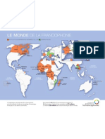 Carte du monde de la Francophonie_2009