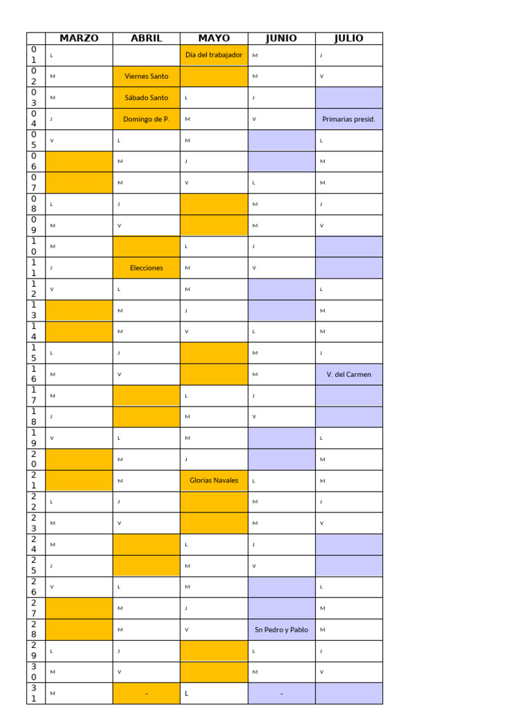 Calendario de Eventos 2023 | PDF | Prestado | Fiestas cristianas y días ...