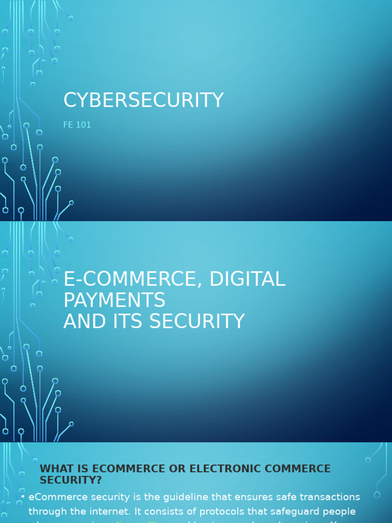 eCommerce and Social Media Security Guide | PDF | Computer Security ...