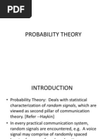 Probability Theory