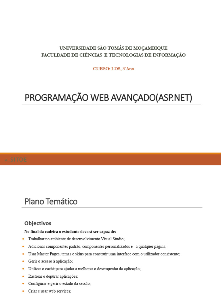 Aula ASP.net | PDF | Model-View – Controller (MVC) | Active Server ...